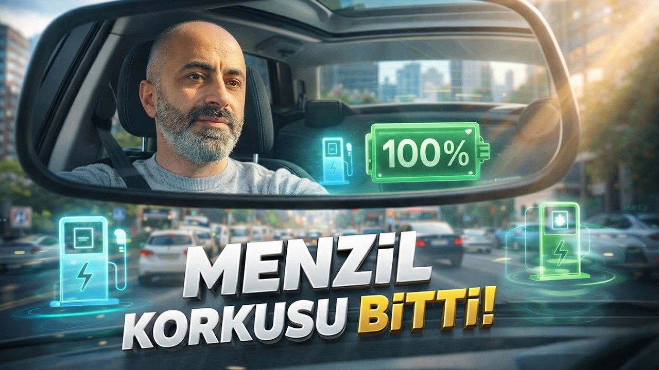 Bu Video Menzil Korkunuzu Bitirecek! | Şehir İçi Elektrikli Araç Deneyimi