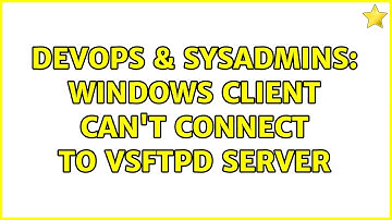 DevOps & SysAdmins: Windows client can