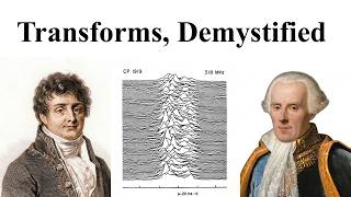 The Joy of Integral Transforms (z-, Laplace, Fourier)