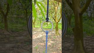Impossible Rope Ring Trick ✅💯 #shorts #lifehacks #viral