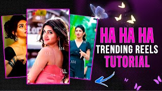 Ha Ha Ha Ha Reels Editing Vn App | Instagram New Trending Reels Video Editing | Vn Cord Template screenshot 5