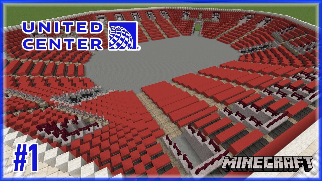 Эпичные постройки в Minecraft: возведение знаменитого "Юнайтед Центра" (Эпизод 1)