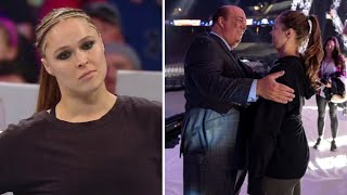 Ronda Rousey reflects on the impact of Paul Heyman's mentorship - wwe news