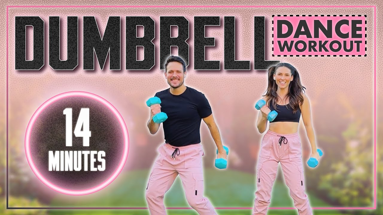 14 Minute Dance x Dumbbells Workout - Full Body