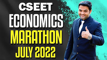 FREE CSEET Economics Marathon for July 2022 | CSEET Economics Revision