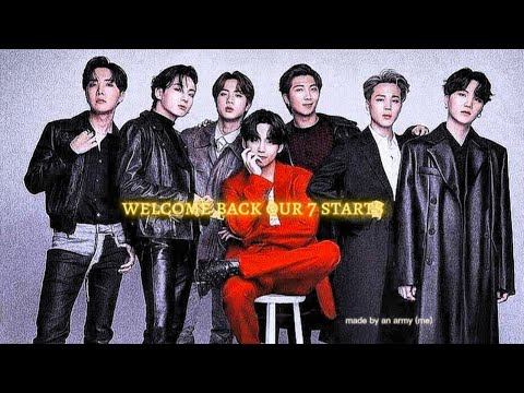 Welcome Back our 7 starts official fmv by @Lovelycuteclouds