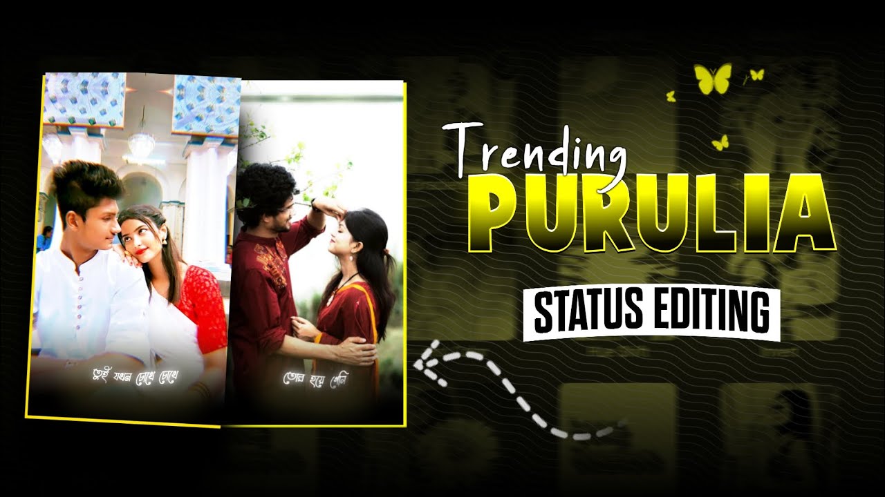 Purulia New Song Alight Motion | Trending Purulia New Love Song Status Editing