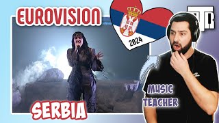Serbia Eurovision 2024 Reactionalysis - Music Teacher Analyses Ramonda by Teya Dora (Reaction)