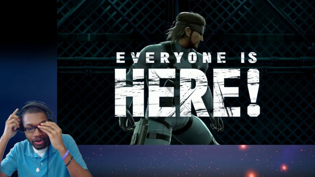 Smash Bros Everyone Is Here Meme