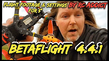 BETAFLIGHT 4.4.1,MAIDEN FLIGHT SETTINGS & FOOTAGE #betaflight4 #fpvdrone #daddy @F4JOfficial