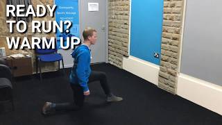 The Movement Hub Runners Warm Up