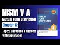 NISM Series V-A Chapter 12: Mutual Fund Scheme Selection 📚 Top 20 MCQs💯 MF Distributor