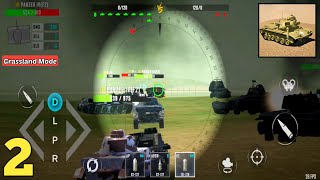 FUN TO PLAY - TANK HUNTER 3 BY YU ZHENHUA - ALL LEVELS GAMEPLAY [ANDROID, IOS] - TANK GAME #2 #tank screenshot 5