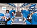 Air Hostess Simulation (New Update) - Mobile Gameplay 
