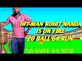 Hit man rohit nanda one man show   20 ball 64 run rajendraodiacommentator trending viral