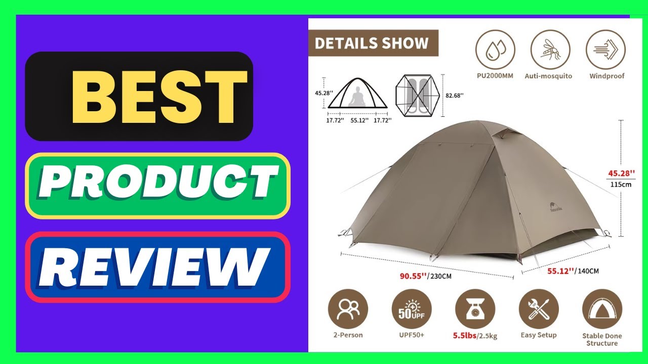 Naturehike 2024 New Camping Tent Waterproof  Tents