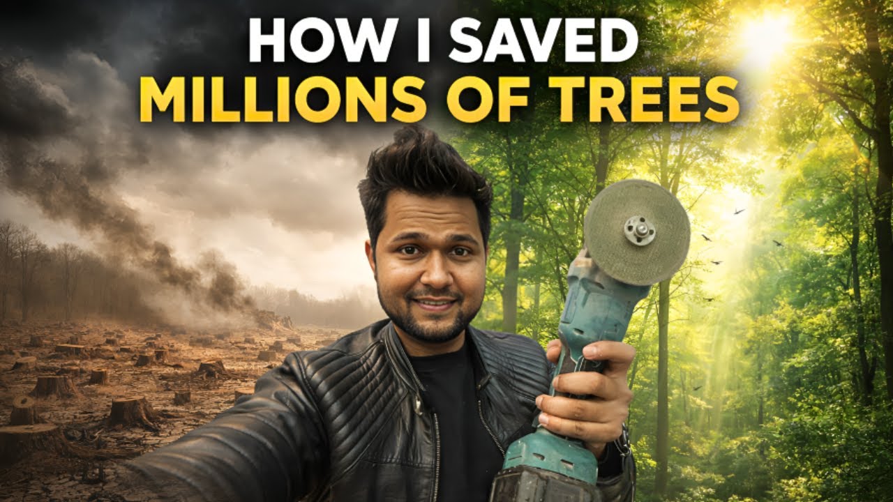 🌍 How I Saved Millions of 🌳 Trees | Real Actions That Protected Nature