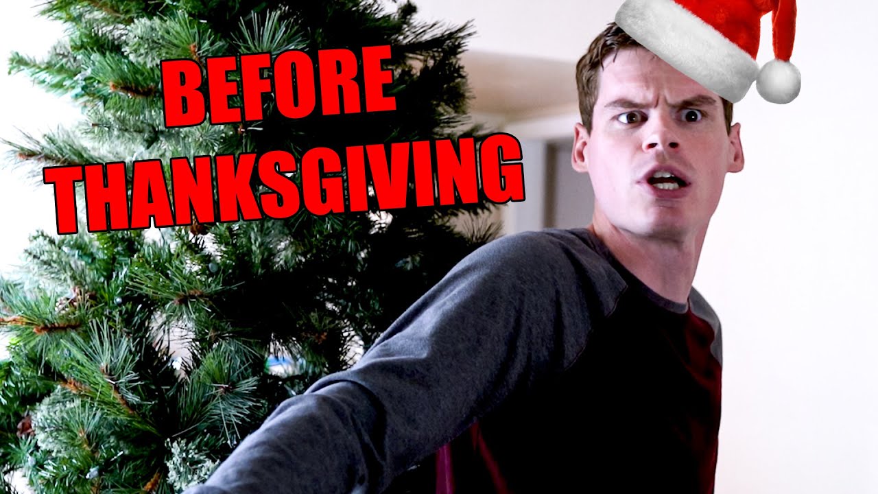 When You Decorate For Christmas Before Thanksgiving.. YouTube