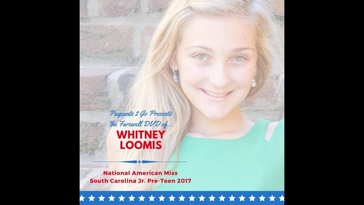 National American Miss Farewell DVD by Pageants 2 Go - Whitney Loomis