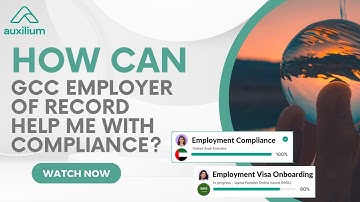 How Can GCC Employer of Record Help Me with Compliance?