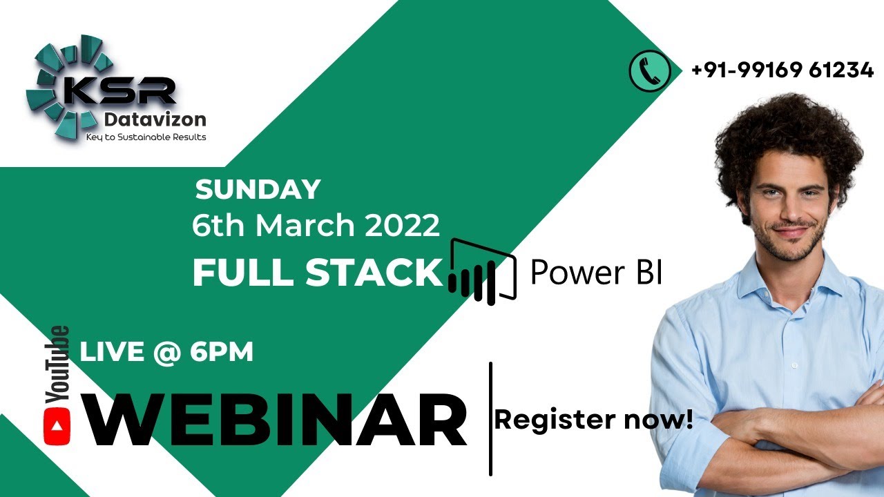 Webinar on 'Full Stack Power BI Developer'