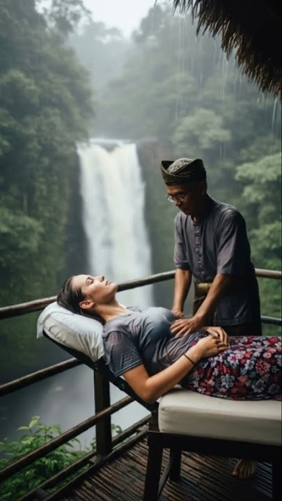 Body Massage Therapy in the Rain, Soulful Piano Music for Relax #rainsound #spamusic #massagemusic