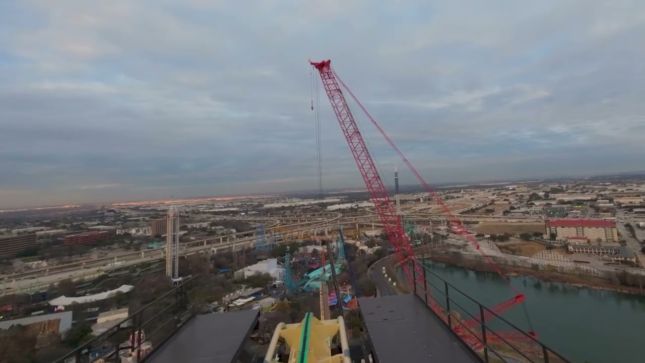 Удар дрона в штормовом режиме (вид от первого лица)