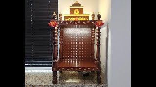 DIY Wooden TempleMade from easy parts from Home Depo