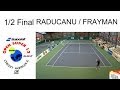 Ref:Rag3zu9mwLc Victory of frayman (rus) over raducanu (gbr) (4/6 6/4 6/4) open super 12 auray tennis
