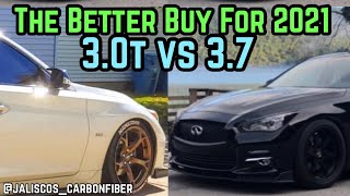 Which Q50 to BUY 3.7 or 3.0t ??? | WARNING debate rant!!