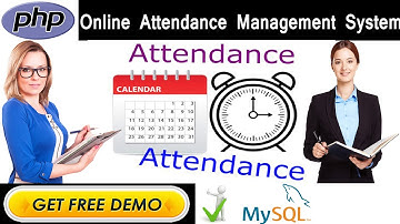 Online Attendance Management System Project in PHP | MYSQLI | HTML | CSS – College Project for CS