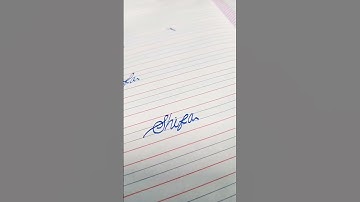 shifa Name cursive writing comments your name#youtubeshorts#shorts #cursive #cursive writing
