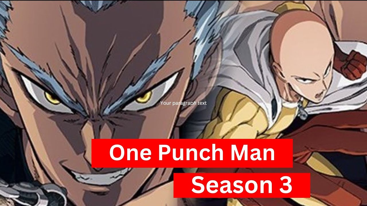 One Punch Man Season 3 Possible Netflix Release Date Netflix 