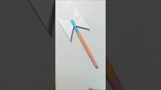 Epic Double Axe Made From Paper Creative Craft Idea