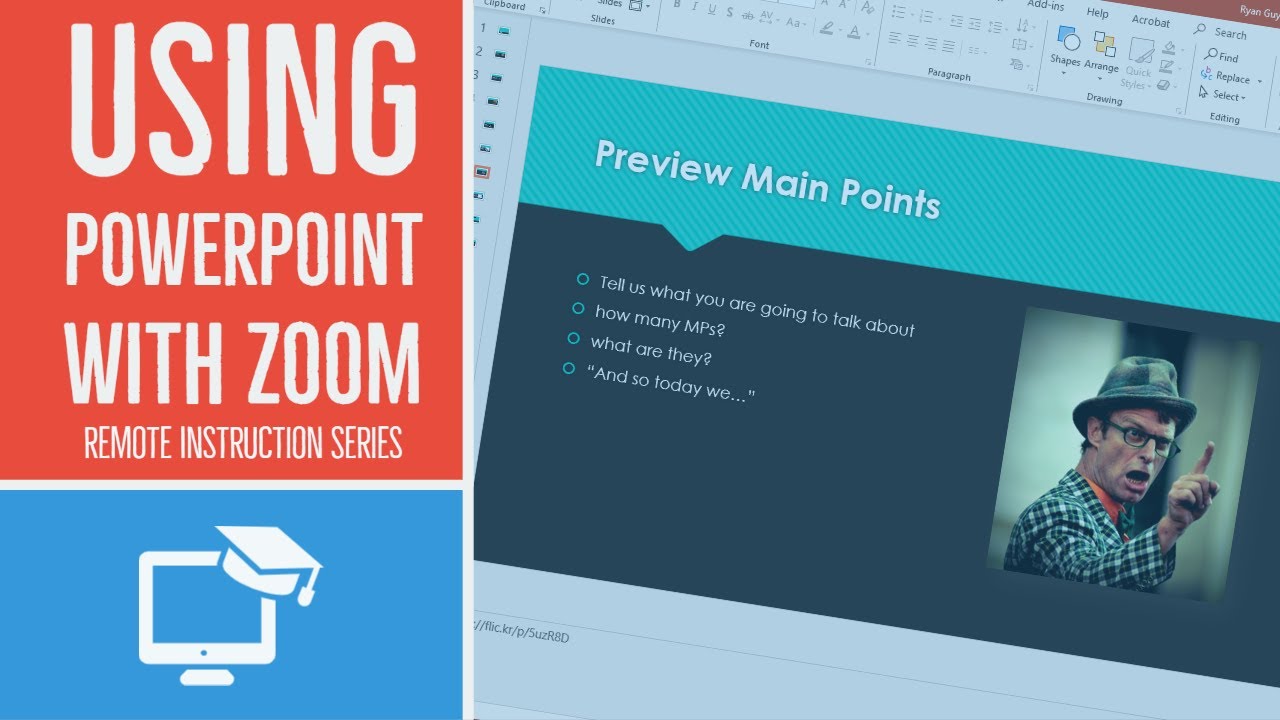 how to give a powerpoint presentation on zoom
