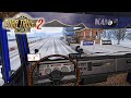 ВЗЯЛ КАМАЗ И ПОЕХАЛ В ЗИМНИЙ РЕЙС! ПЕРВАЯ ПОЛОМКА В ДОРОГЕ! EURO TRUCK SIMULATOR 2