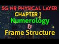 5G NR Physical Layer | Chapter 1| Numerology & Frame Structure