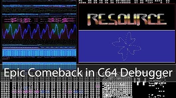 Epic Comeback in C64 Debugger