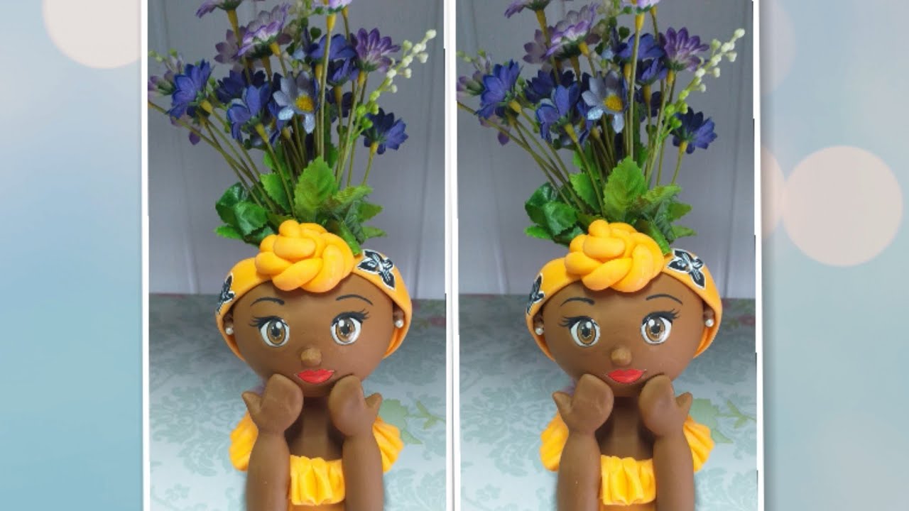 COMO FAZER UMA AFRICANA FLOREIRA?? - 2° Parte