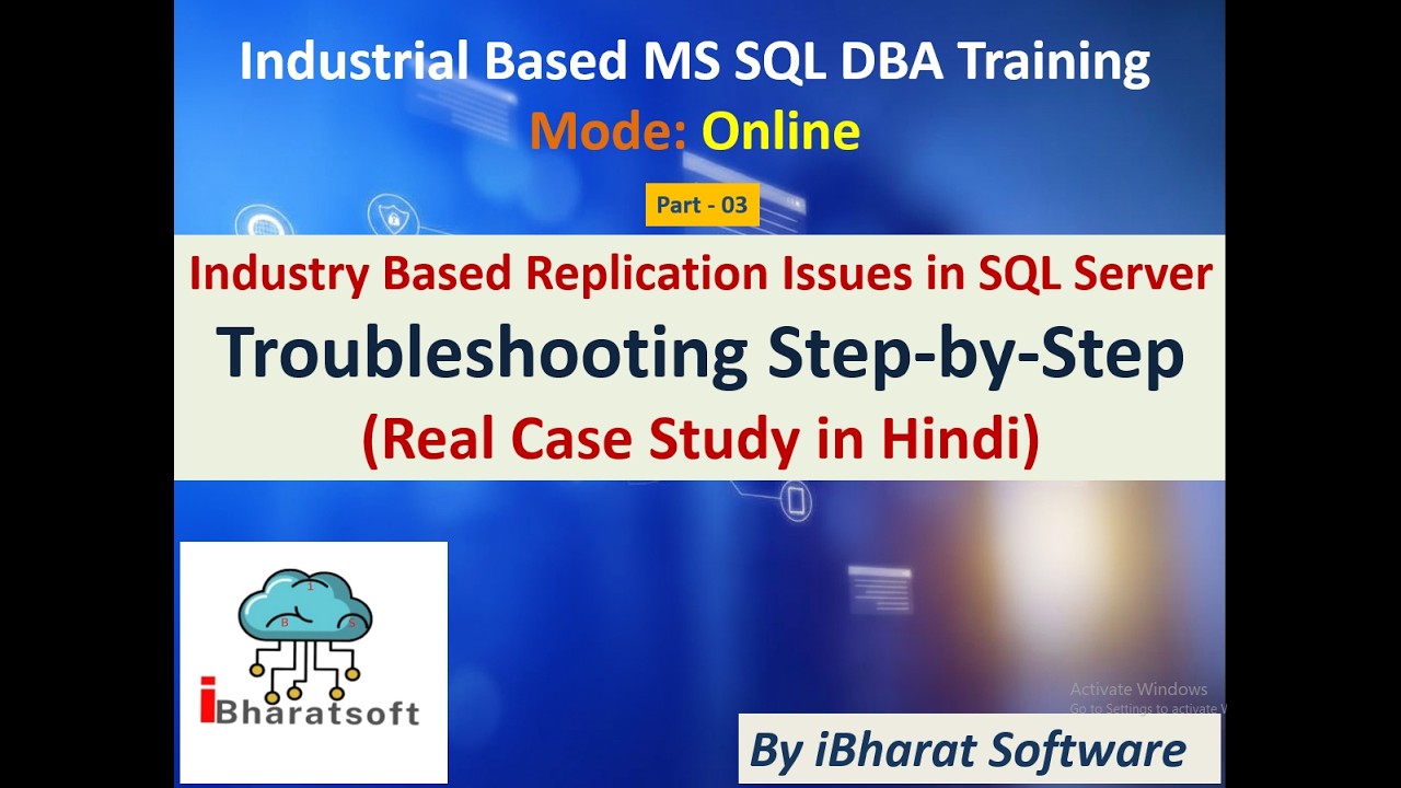 Industry Based Replication Issues in SQL Server | Troubleshooting Step ...