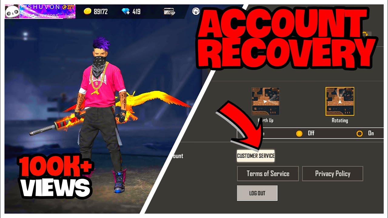 How To Recover A Lost Free Fire Account Via Free Fire Help Center