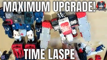 Maximum Upgrade Time Lapse, Titans Return Fortress Maximus and Legends Grand Maximus Upgrade Kits