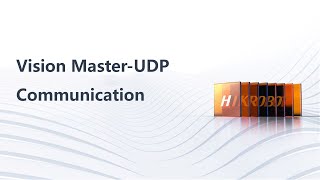 UDP Communication | Vision Master | MV TECH