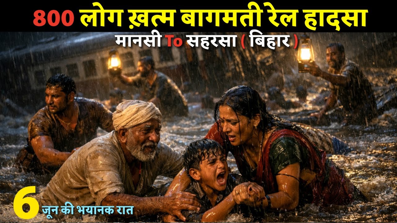 True Story of Bagmati Rail Disaster 1981 | India’s Deadliest Railway Tragedy
