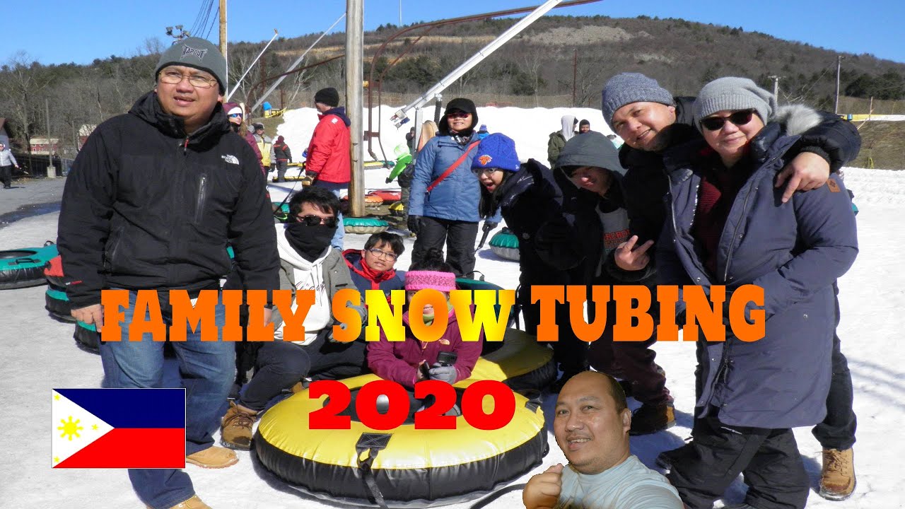 Family Snow Tubing Blue Mountain Resort, PA YouTube