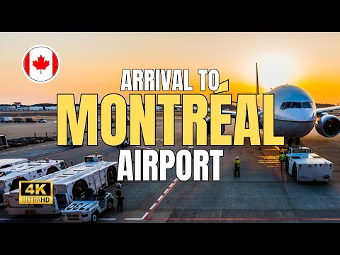 Video: Airport in Montreal