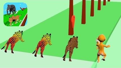 Animal Transform Race - Epic Race 3D - Part 4 All Levels 51 - 60 (Android/iOS)