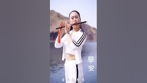 Pemandangan yg indah di tambah lagi suara seruling yg merdu