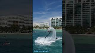 Cancun Fly-board and jetski at the hotel zone