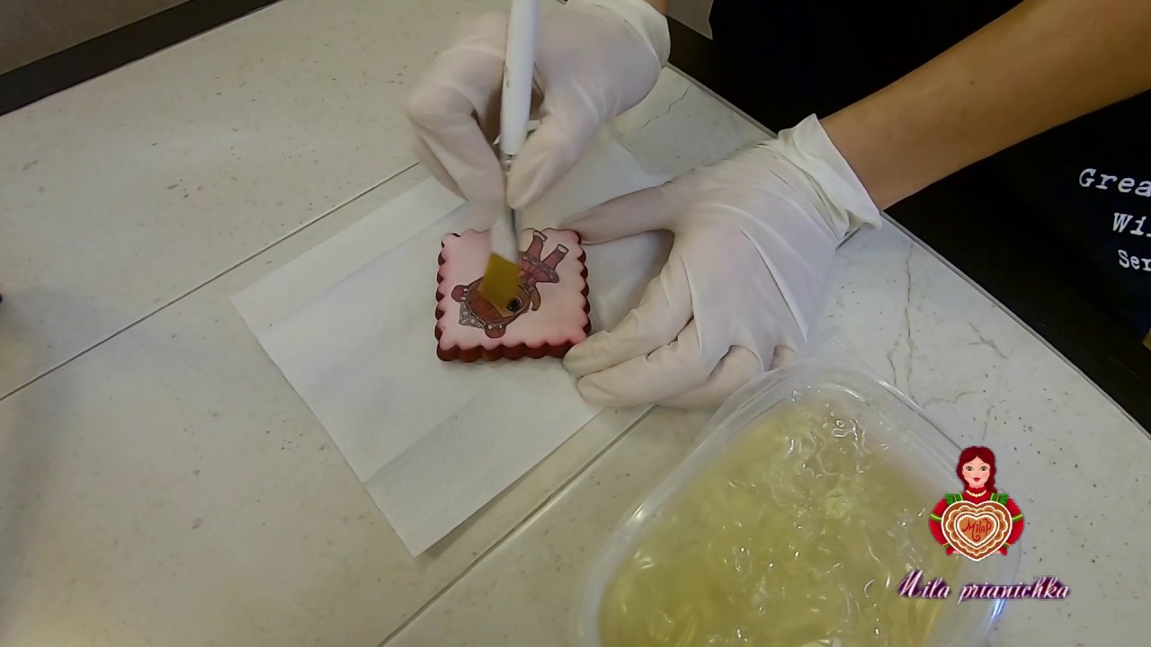 Декор гель для вафельной картинки своими руками